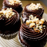 Choco-Nut Cupcakes
